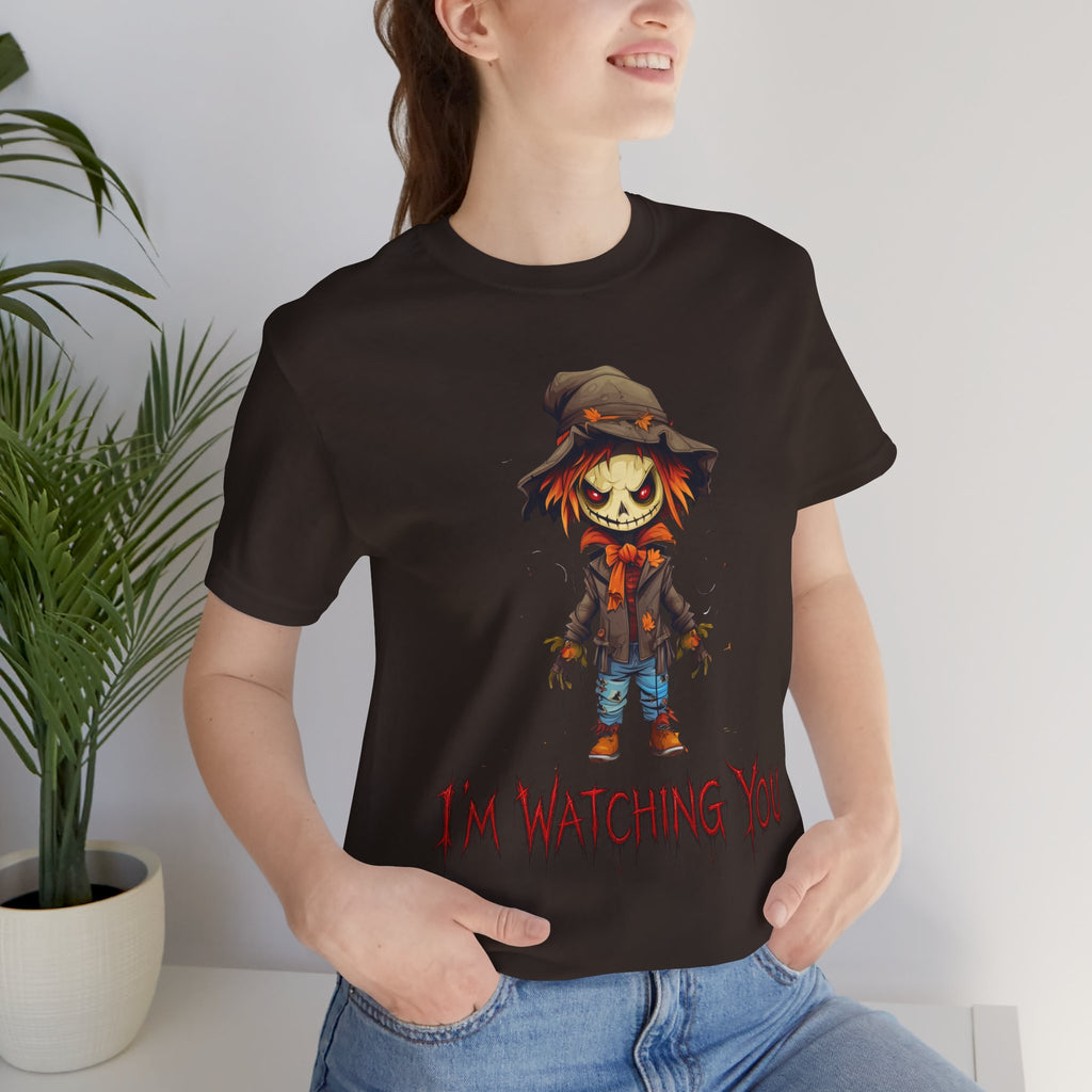 Scarecrow 'I'm Watching You' Halloween T-Shirt