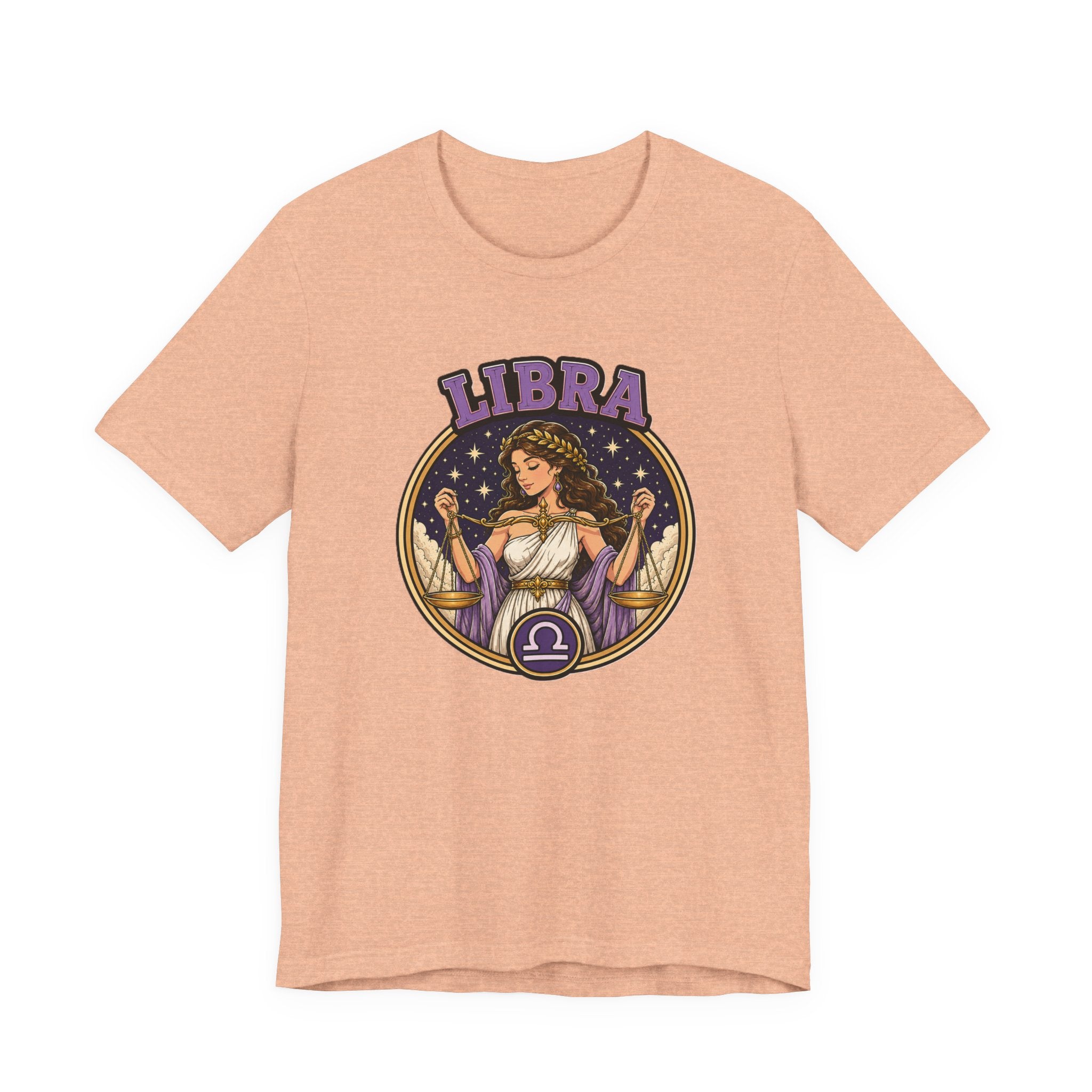 Libra Zodiac T-Shirt – Vintage Scales Astrology Tee