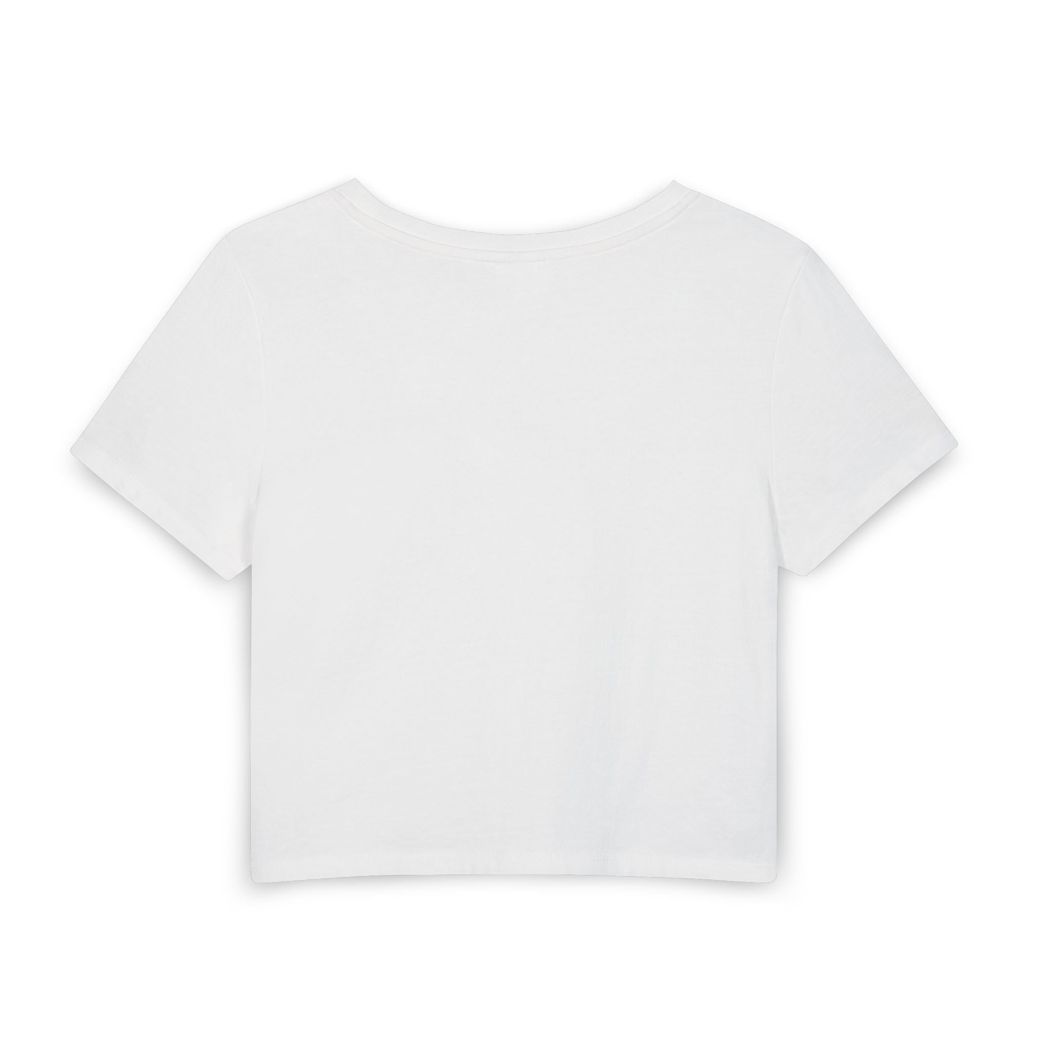 Halloween Skeleton Band Women's Baby Tee — Cute Retro Trick-or-Treat Graphic