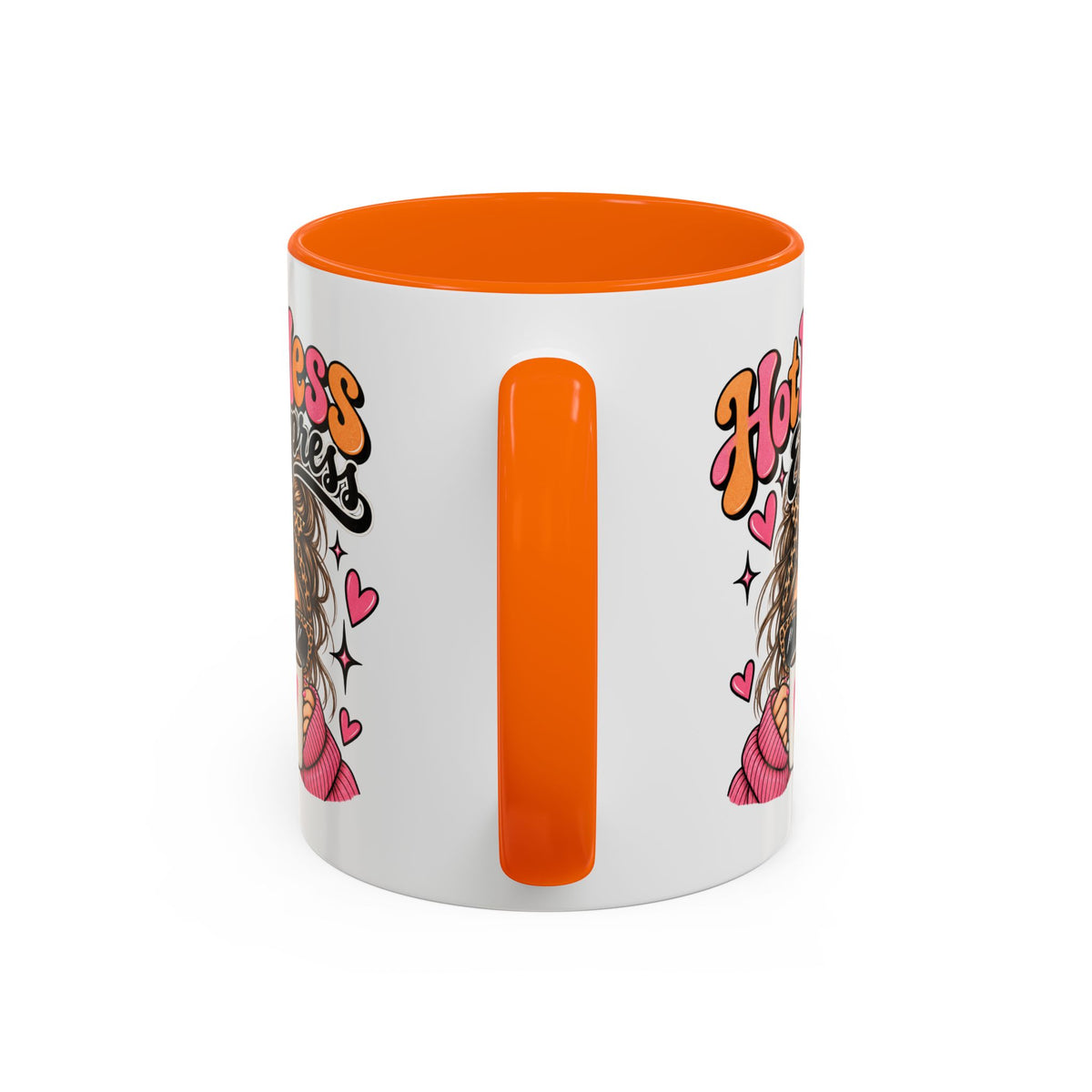 Hot Mess Express Coffee Mug — Funny Retro Girl Coffee Cup (11/15oz)