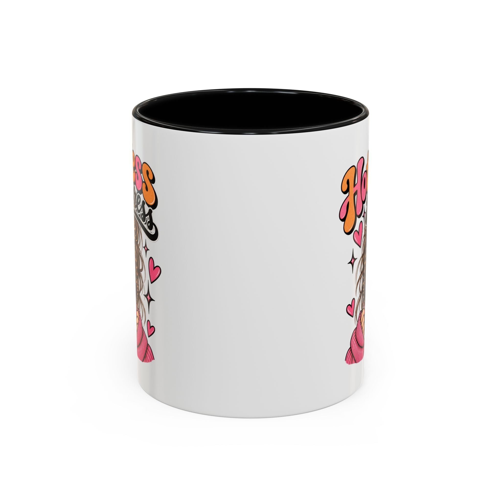 Hot Mess Express Coffee Mug — Funny Retro Girl Coffee Cup (11/15oz)