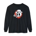 Skull Cowboy Long Sleeve Tee – Retro Rose Graphic