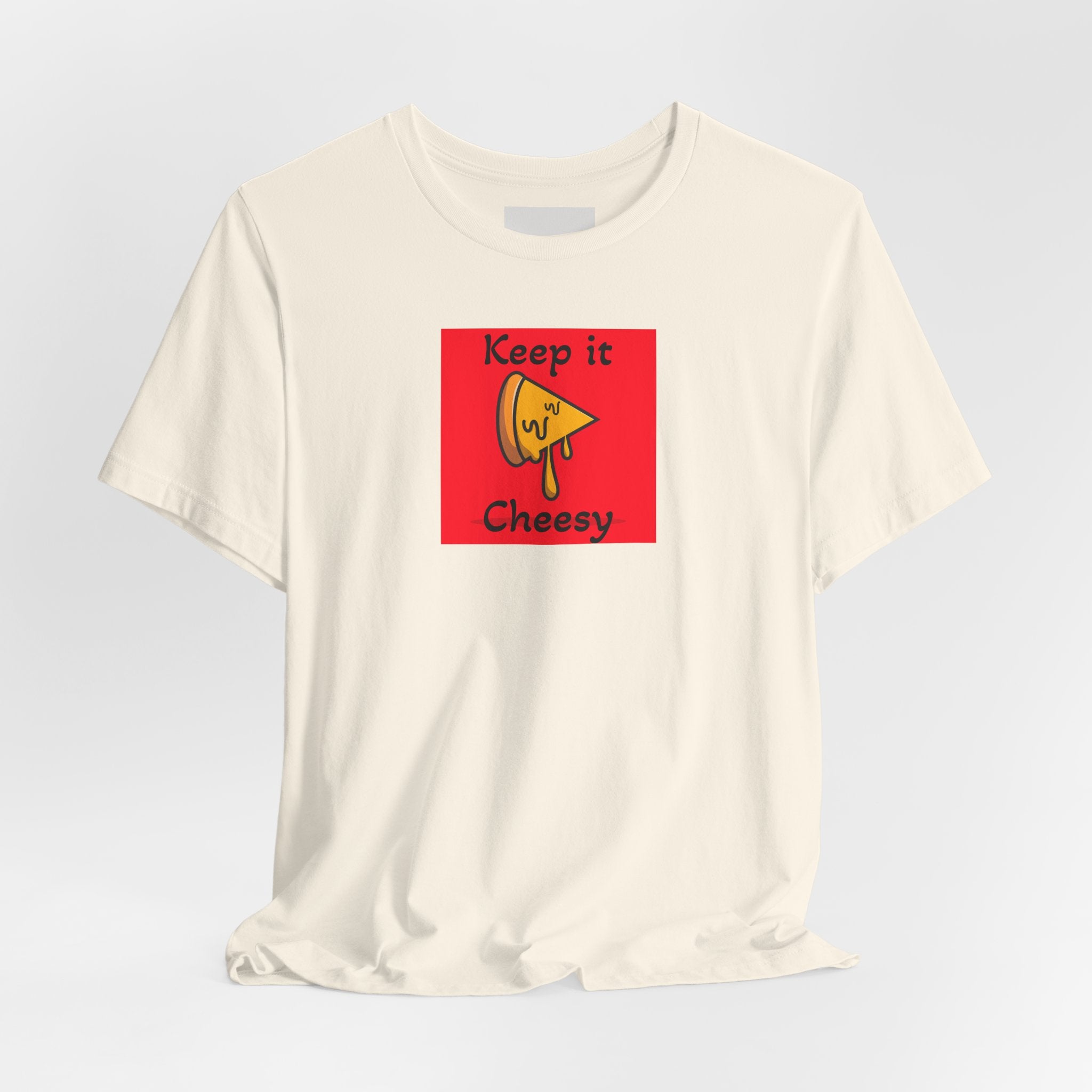 Keep It Cheesy T-Shirt — Funny Grilled Cheese Graphic Tee