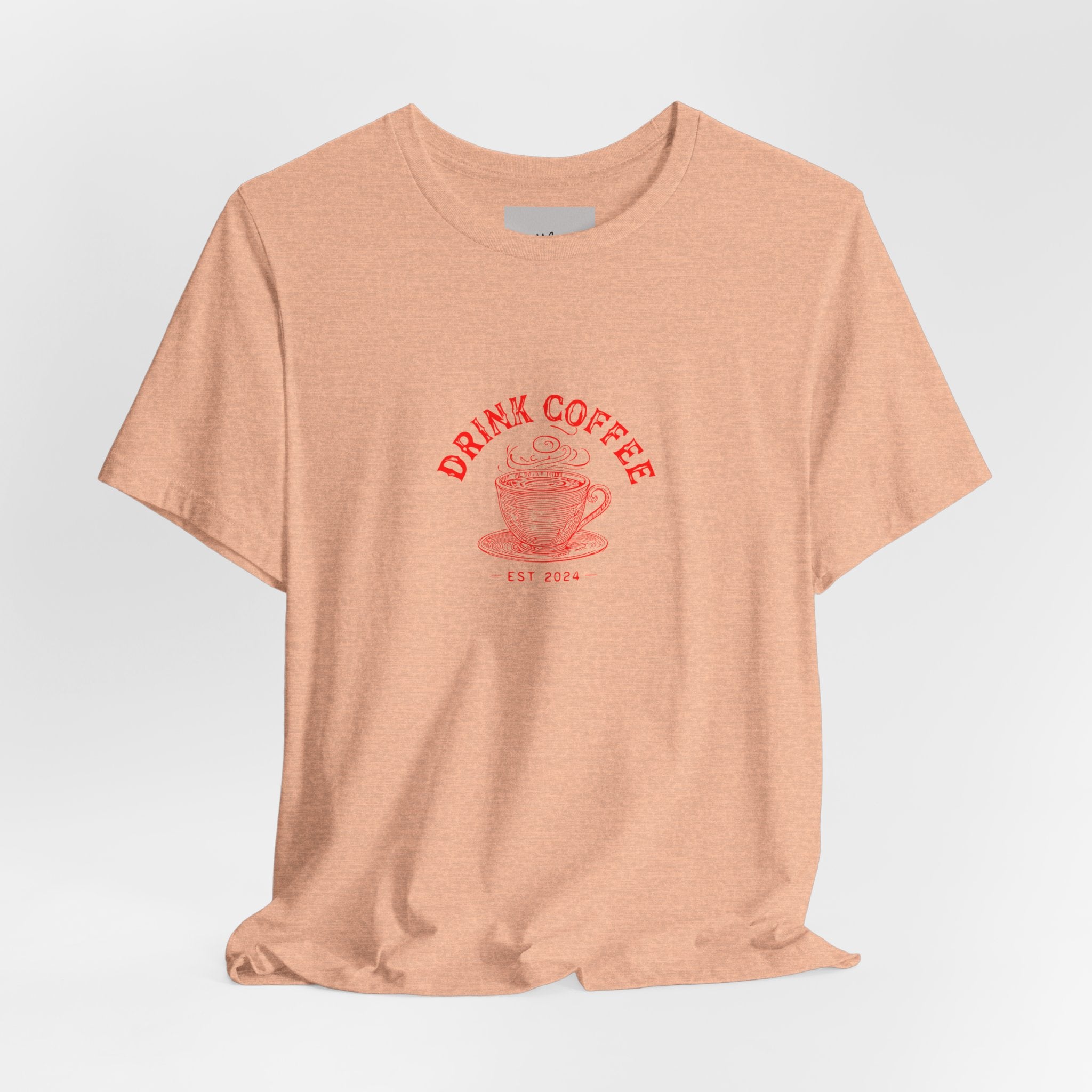 Coffee Lover Tee — "Drink Coffee" Vintage Cup Graphic T-Shirt