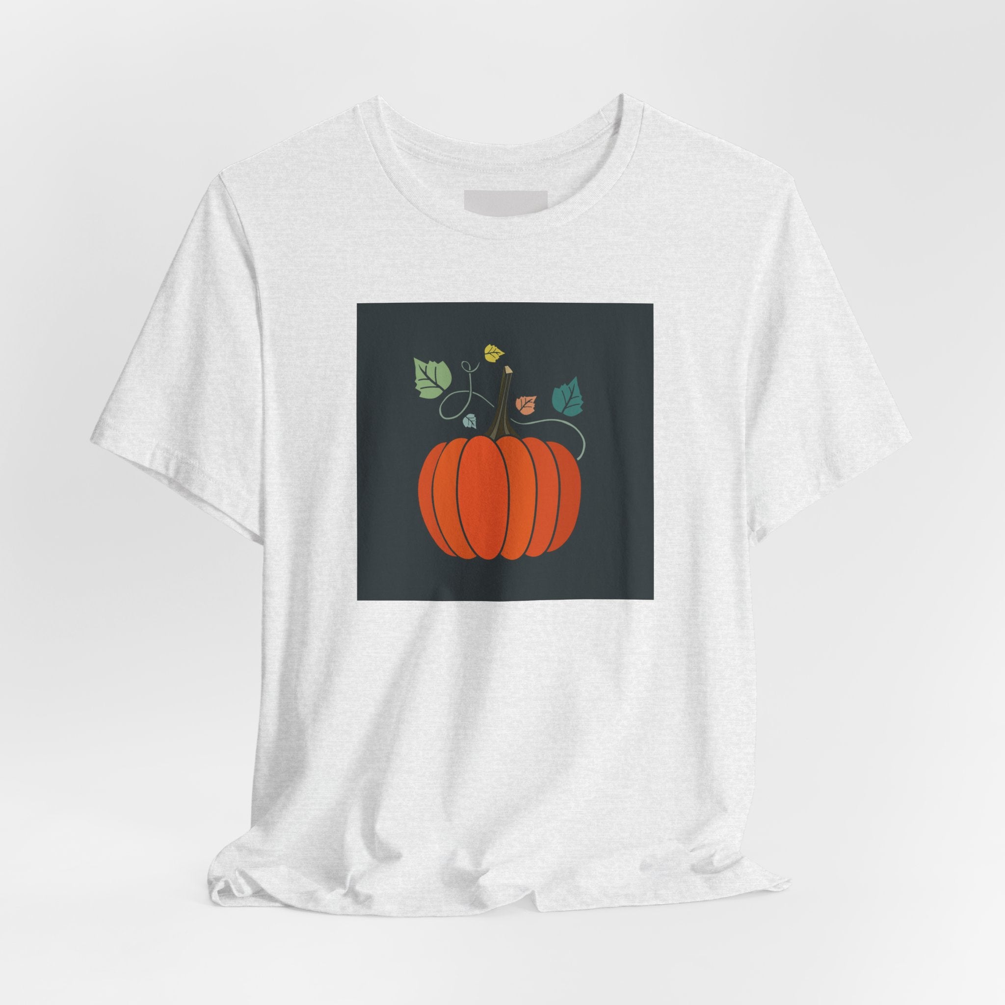 Pumpkin Illustration Tee — Autumn Pumpkin Graphic T-Shirt