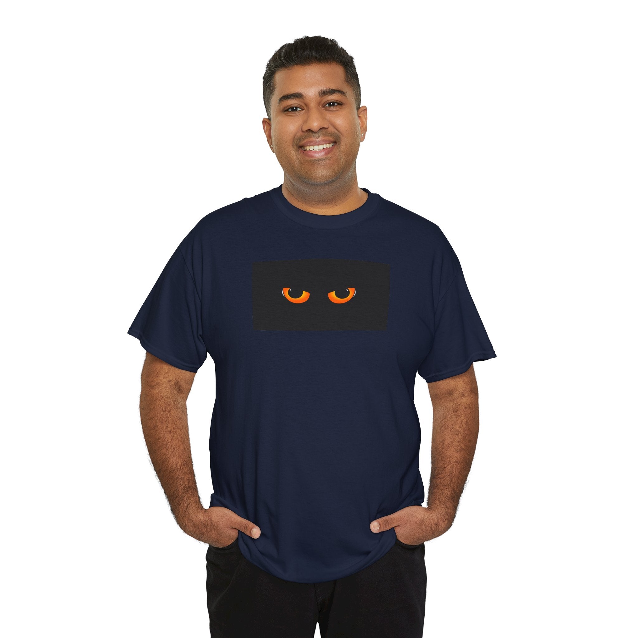 Halloween Orange Eyes Tee