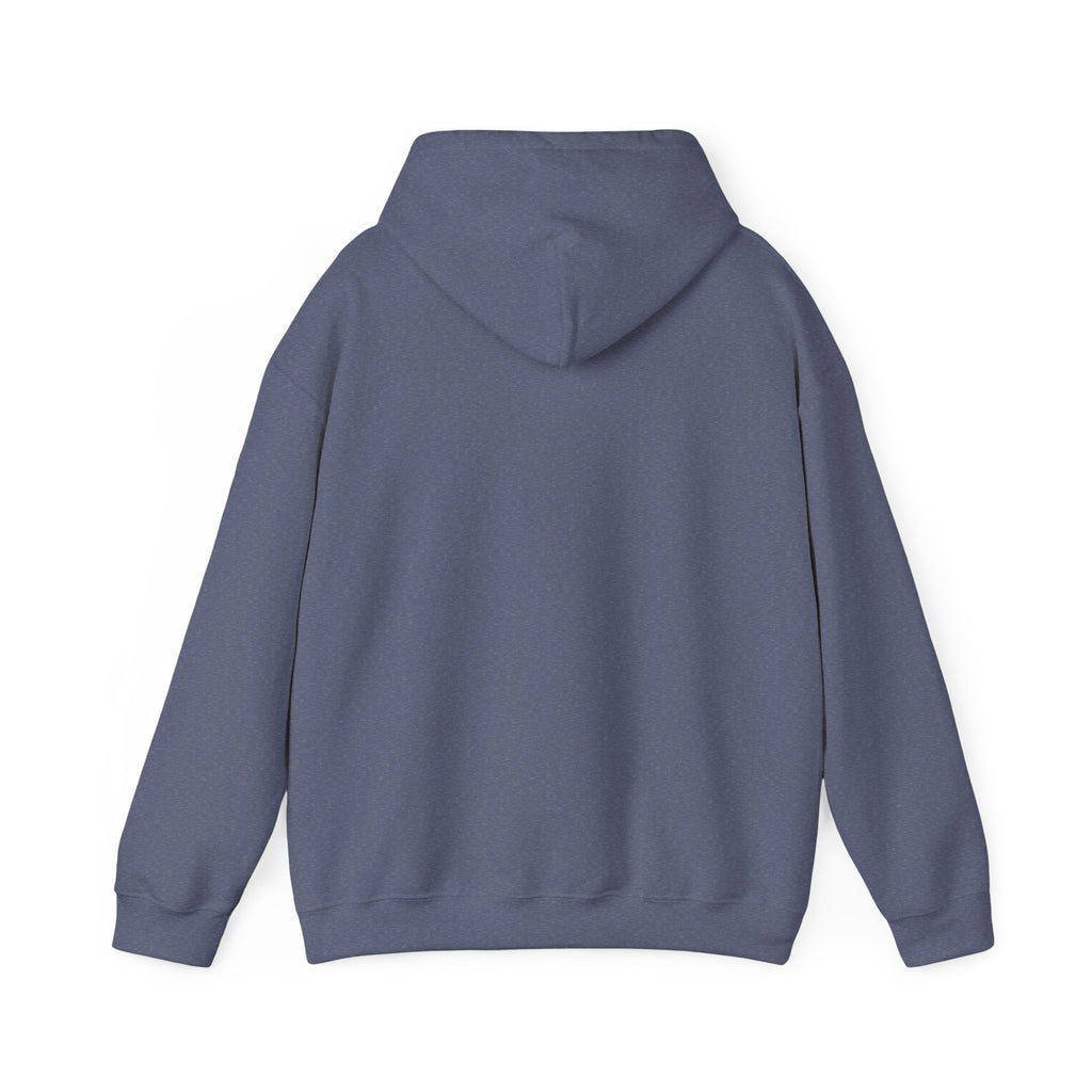 Football Graphic Hoodie — Vintage Grunge Football Logo Pullover