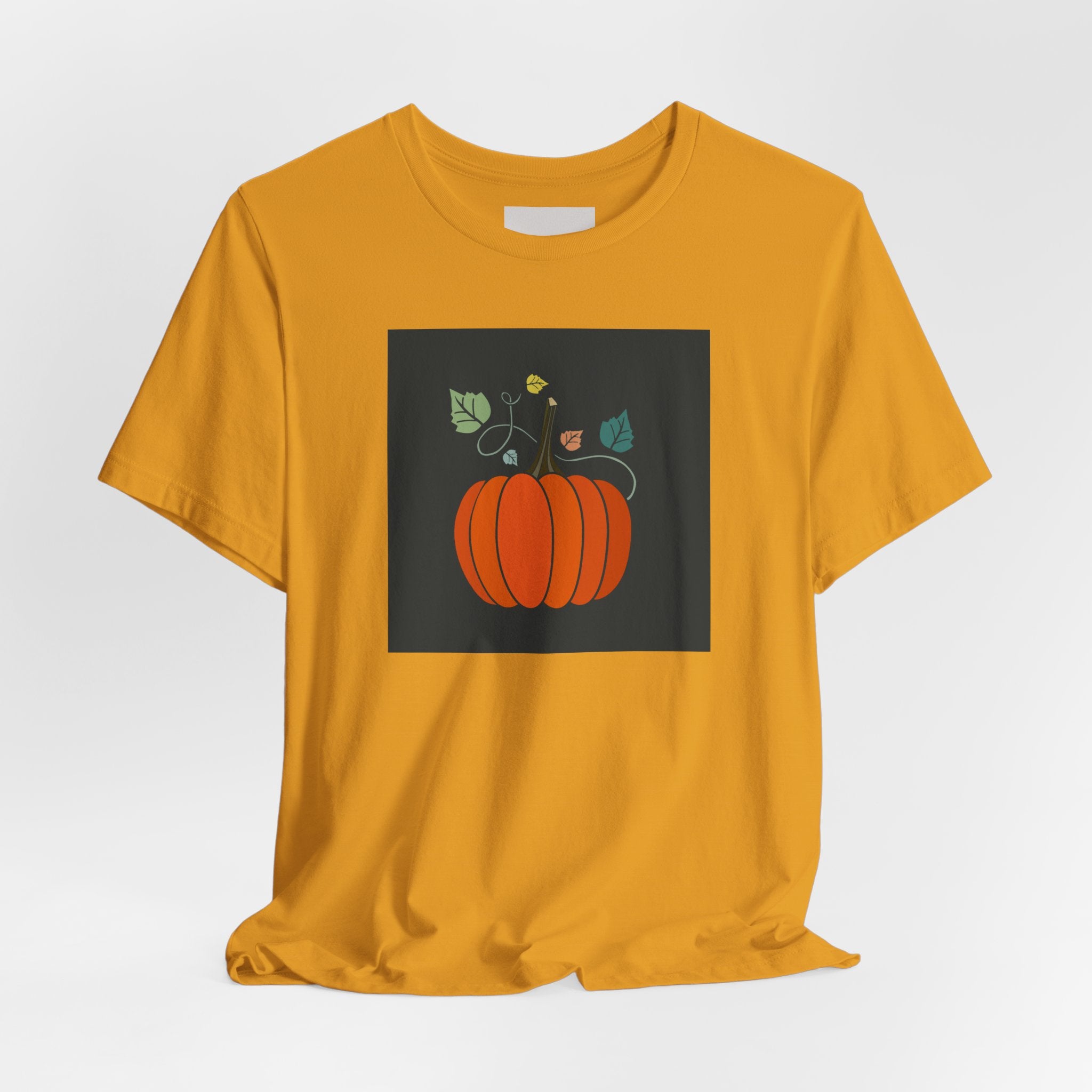 Pumpkin Illustration Tee — Autumn Pumpkin Graphic T-Shirt