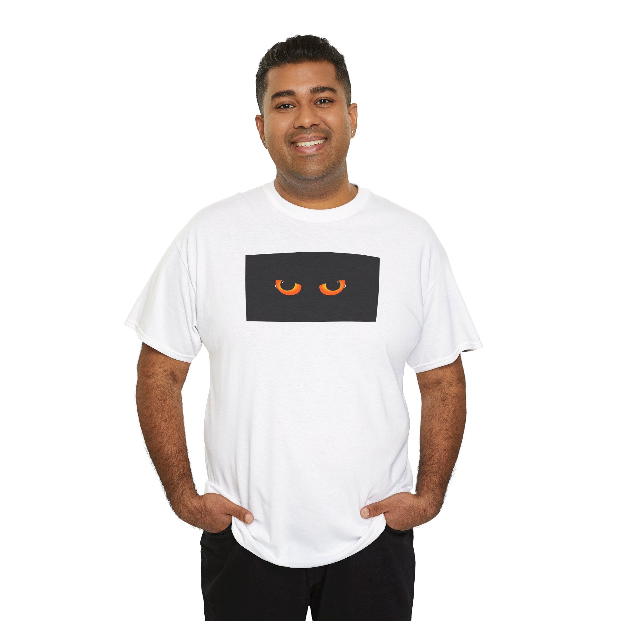 Halloween Orange Eyes Tee