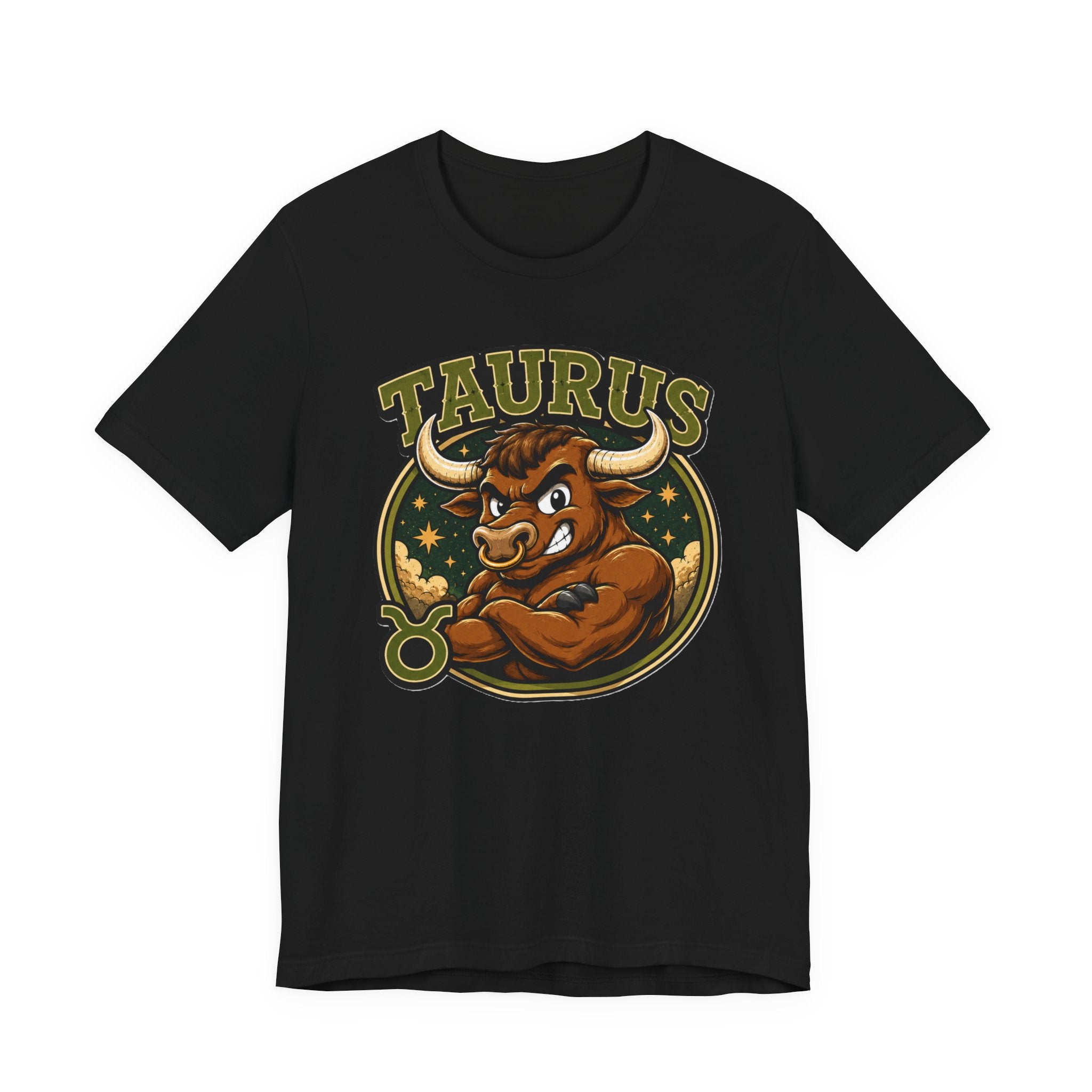 Taurus Zodiac Bull T‑Shirt – Bold Astrological Tee
