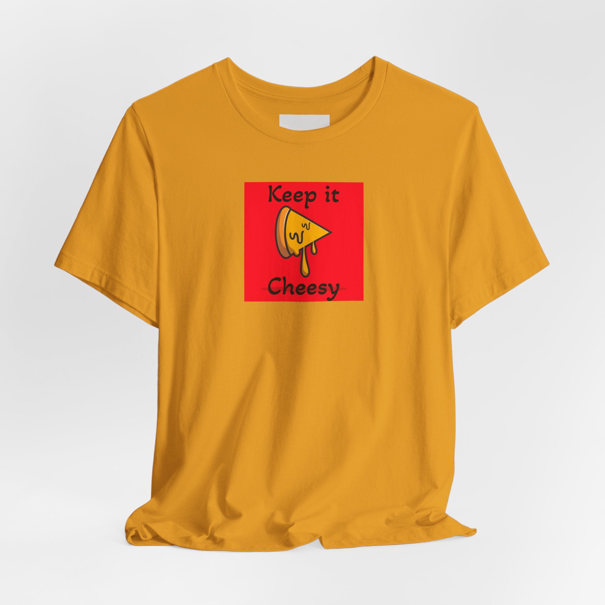 Keep It Cheesy T-Shirt — Funny Grilled Cheese Graphic Tee