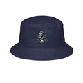 Lion Embroidered Bucket Hat — Classic Casual Sun Hat