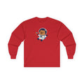 Astronaut Capybara Long Sleeve Tee — Cute Space Explorer Kids' Shirt
