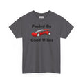 Fueled By Good Vibes T-Shirt — Cute Red Car Graphic Tee