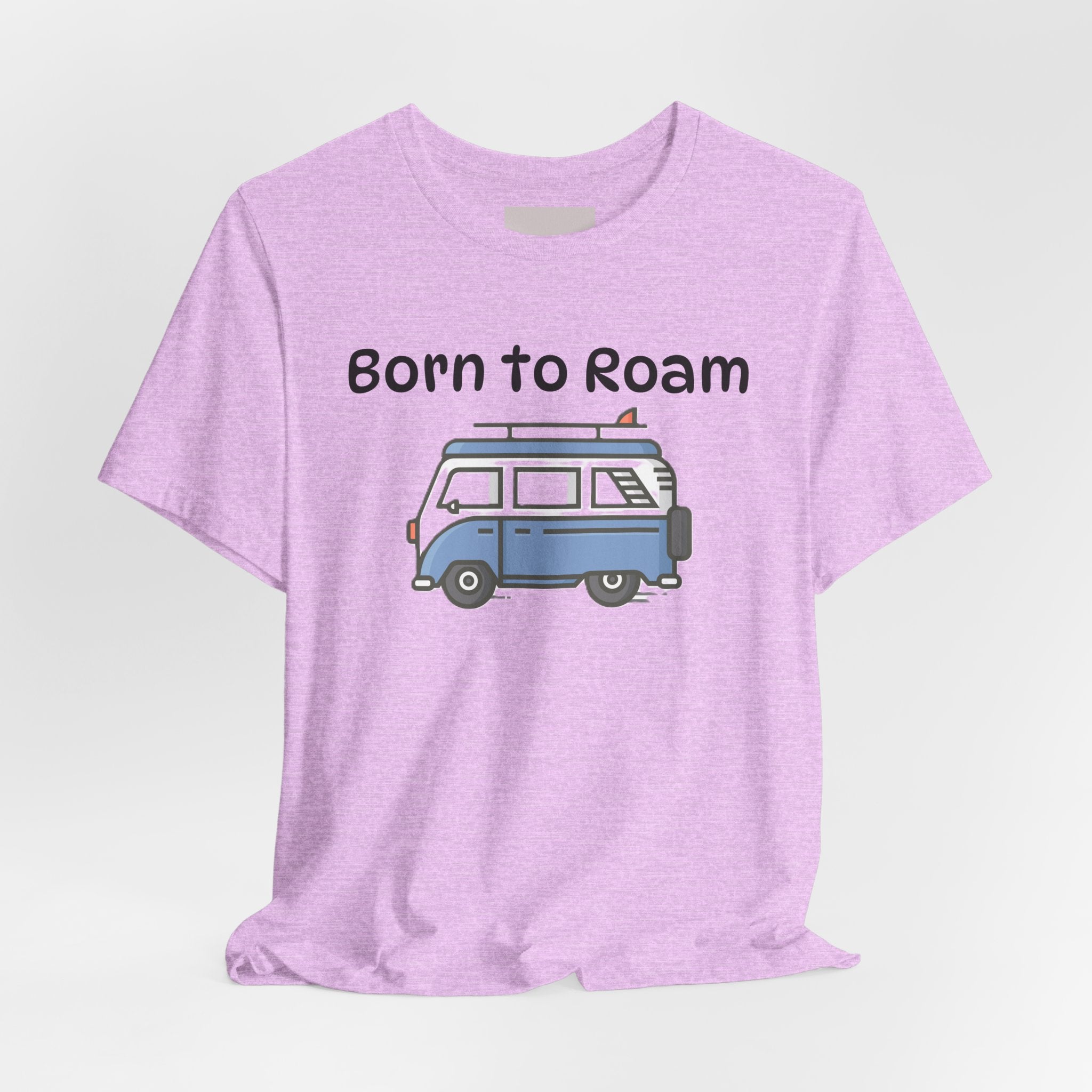 Born to Roam Camper Van Tee — Adventure Travel Graphic T-Shirt