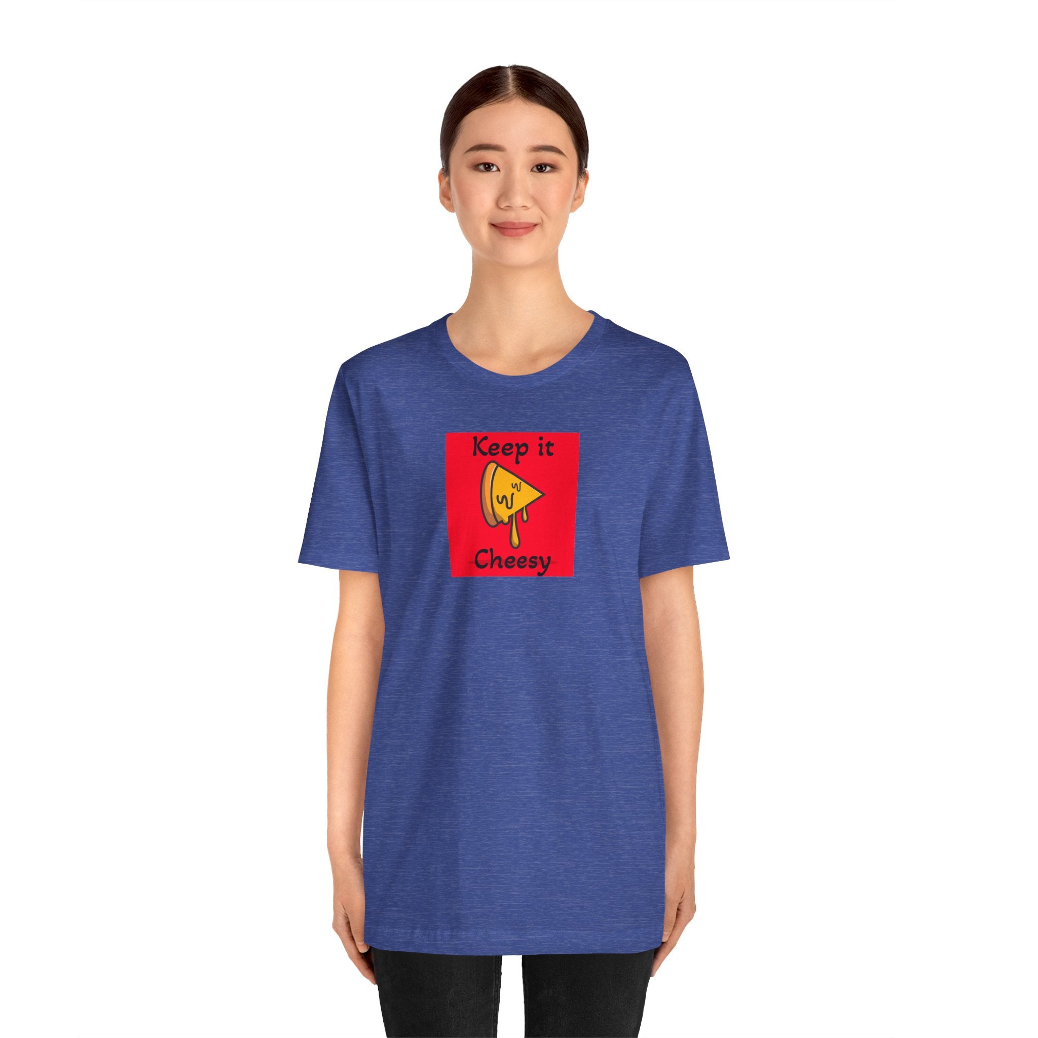 Keep It Cheesy T-Shirt — Funny Grilled Cheese Graphic Tee
