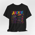 Arcade Retro Tee — Neon Game Room Graphic Shirt