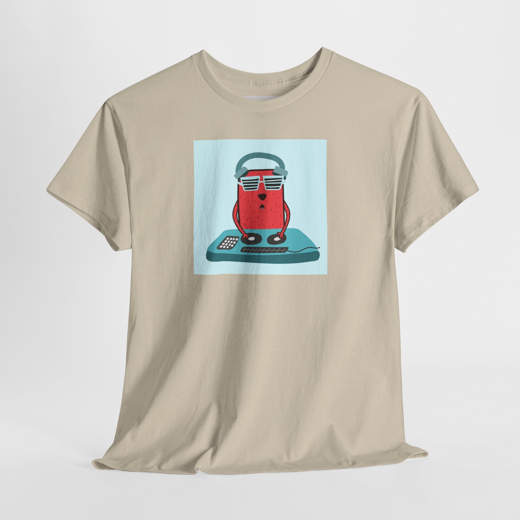 Retro Gamer Cat T-Shirt — Cute Cat with Headphones & Game Controller Tee
