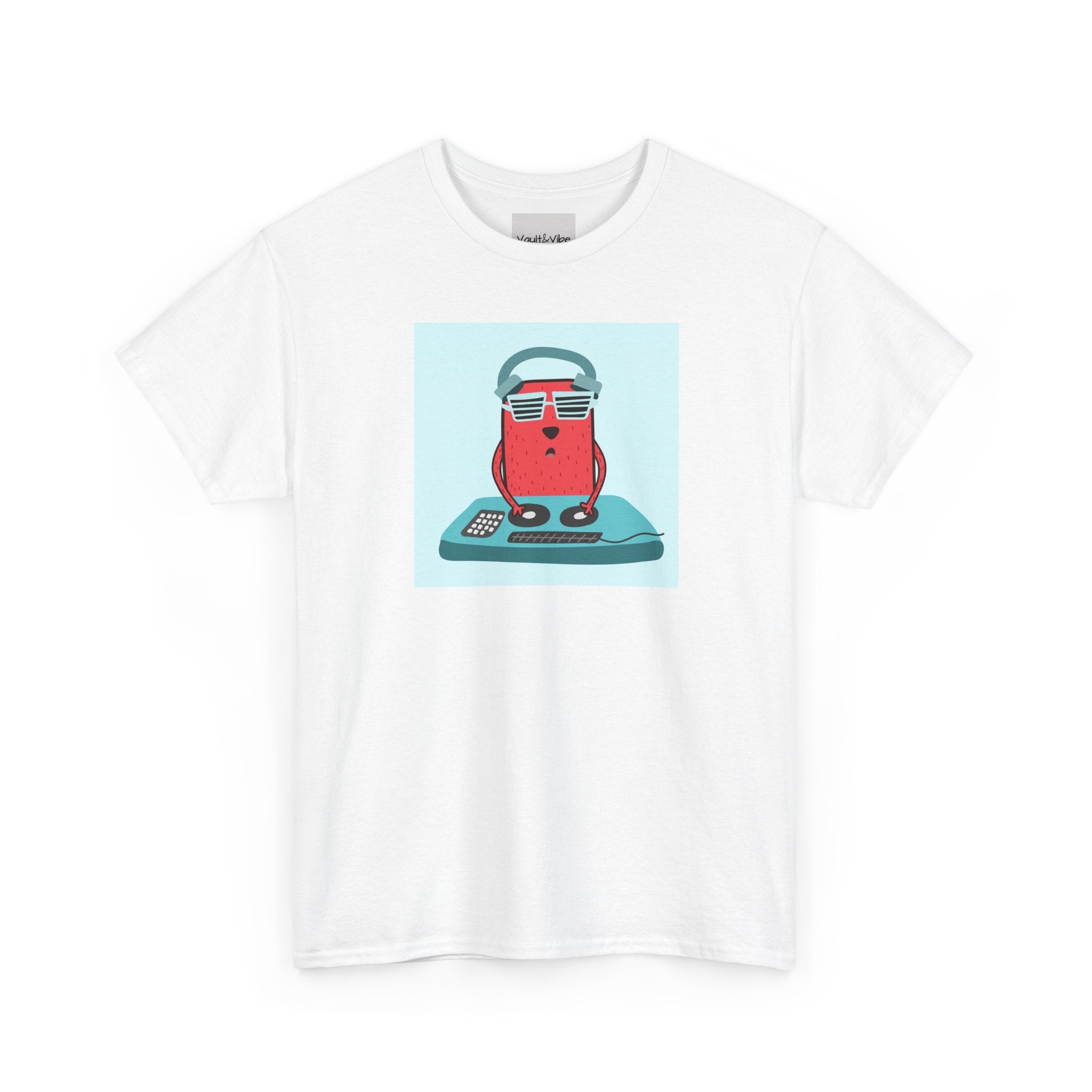 Retro DJ Dog T-Shirt — Funny DJ Dog Tee