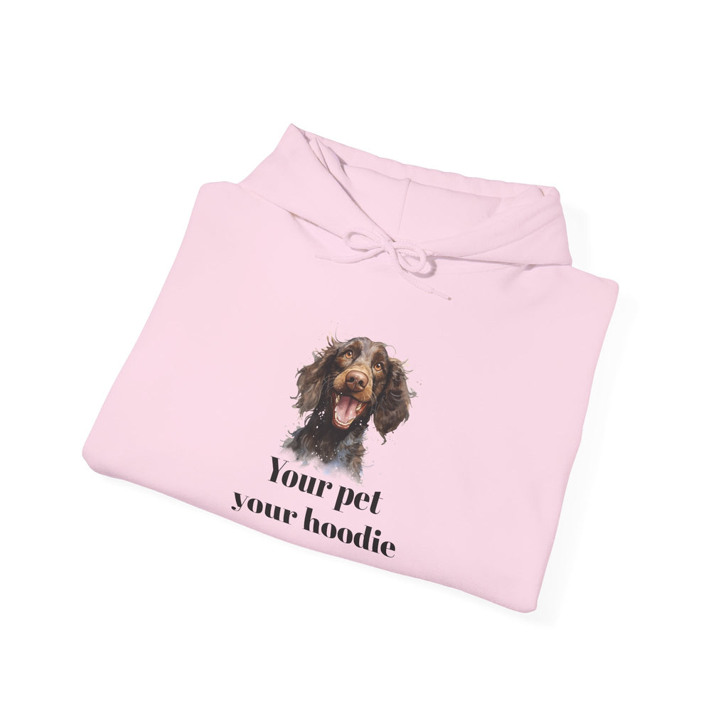 Personalized Pet Hoodie - "Your pet your hoodie" Custom Dog Portrait Sweatshirt