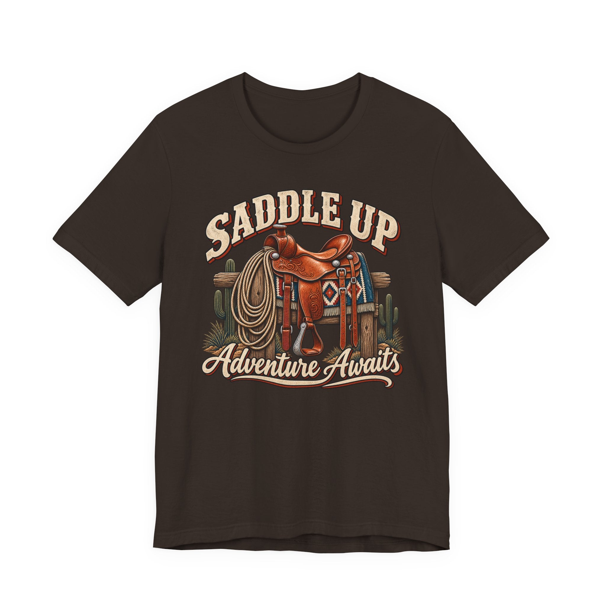 Saddle Up Adventure Awaits T-Shirt