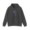Retro Skateboarder Hoodie — Colorful 90s Skate Crew Pullover