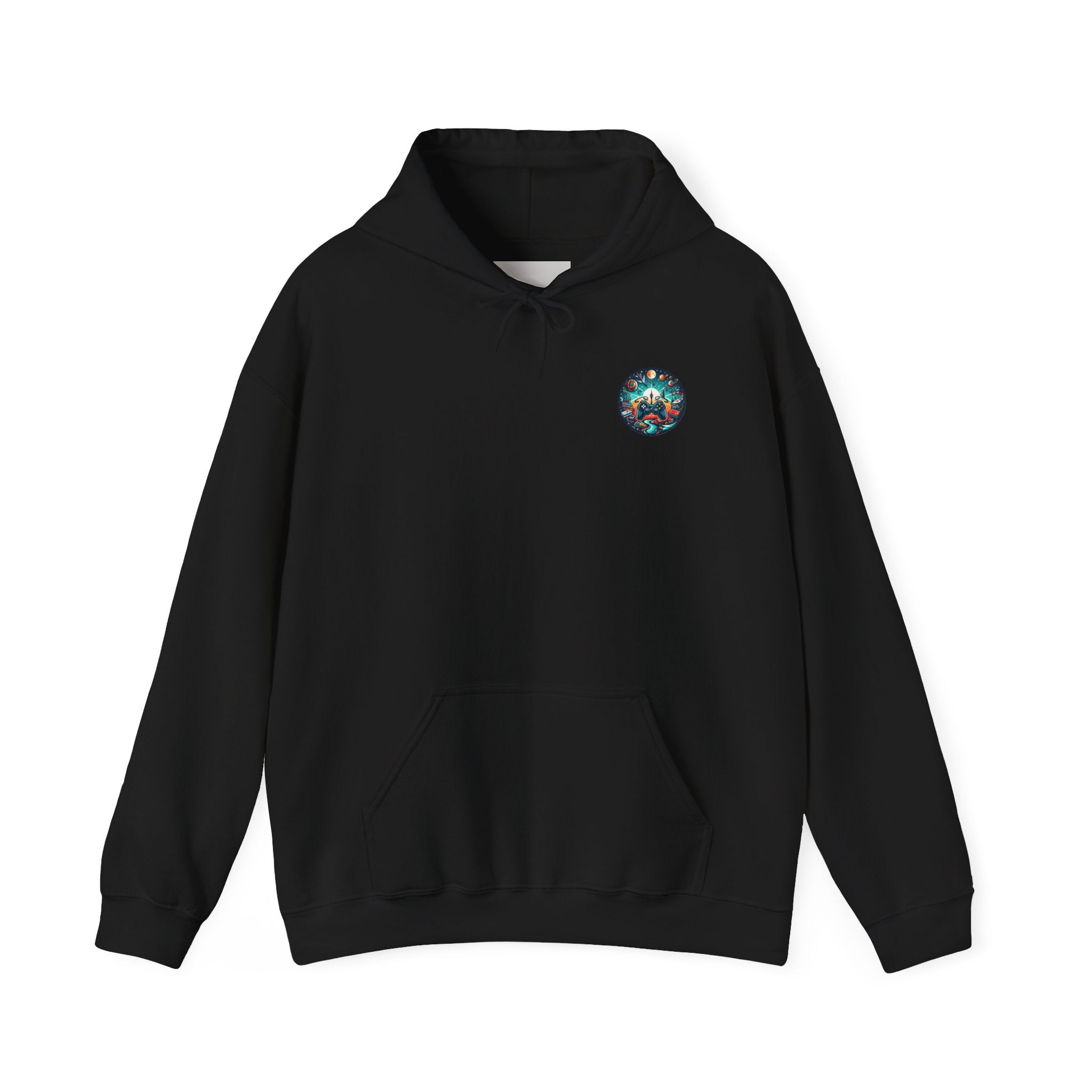 Hoodie — Retro Gaming Galaxy Graphic Pullover