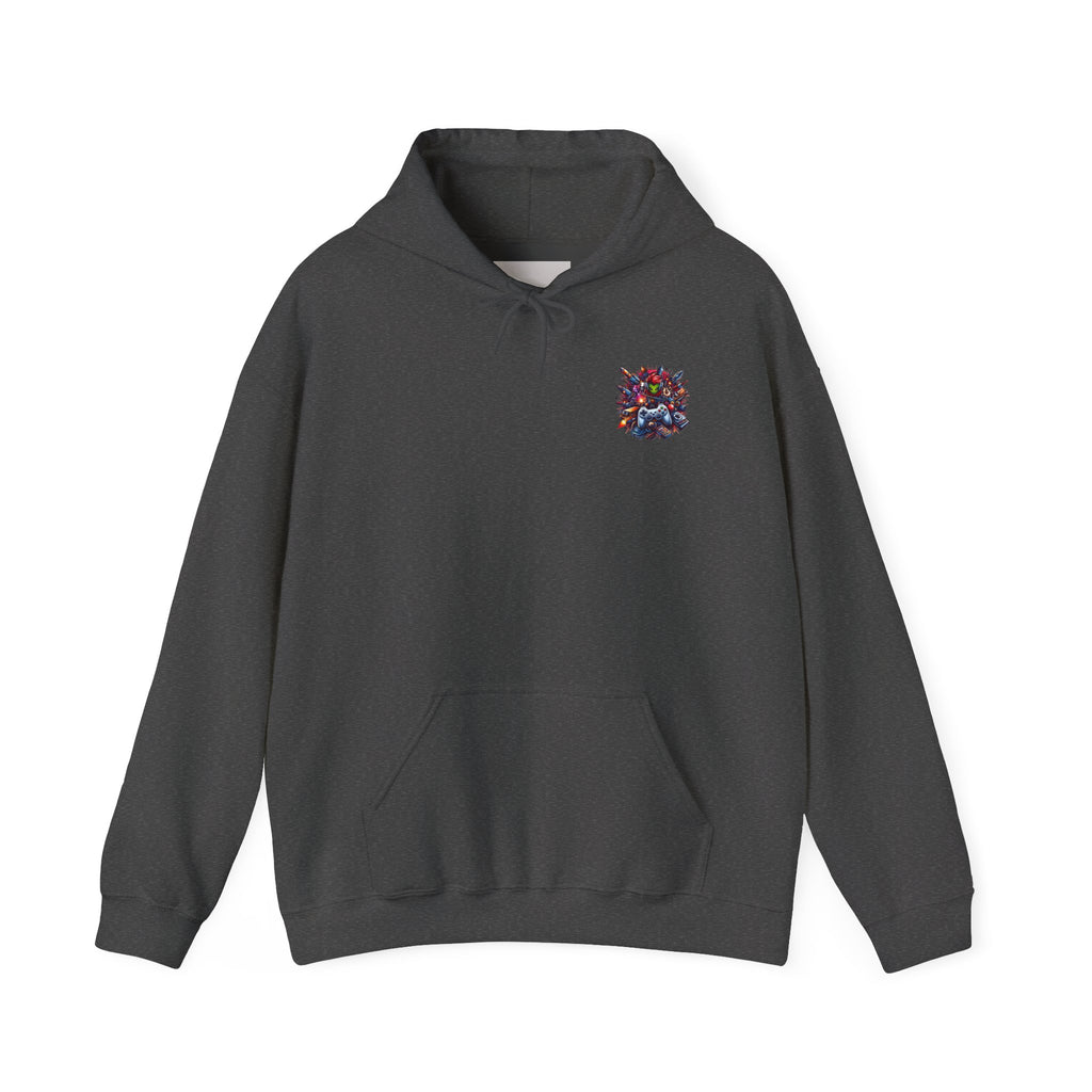 Gaming Controls Graphic Hoodie — Retro Console Controller Gamer Sweatshirt