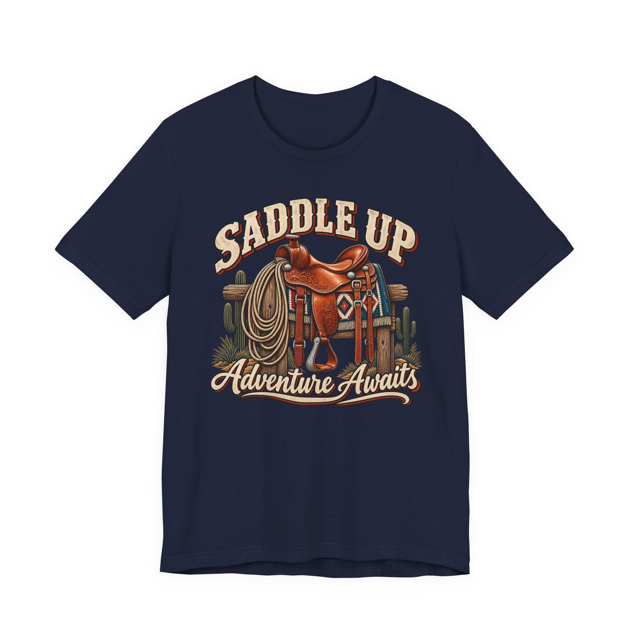 Saddle Up Adventure Awaits T-Shirt