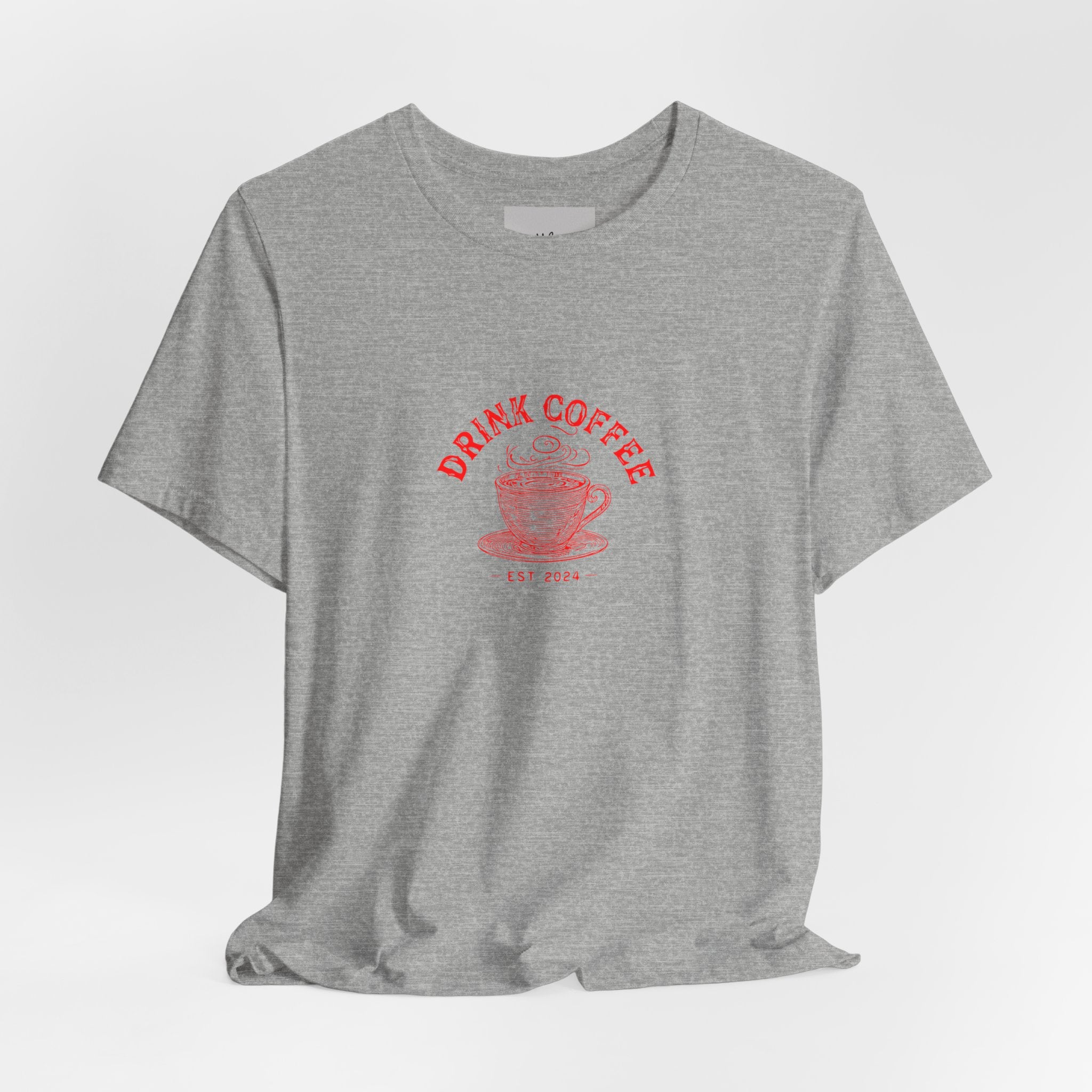 Coffee Lover Tee — "Drink Coffee" Vintage Cup Graphic T-Shirt