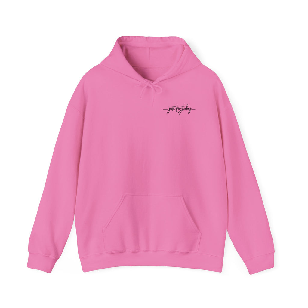 Keep Going Hoodie — "Keep Going One Step is Enough Just for Today" Motivational Pullover