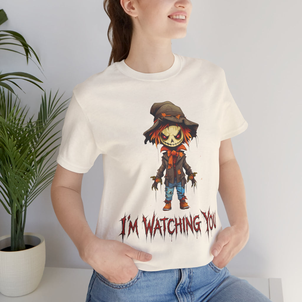 Scarecrow 'I'm Watching You' Halloween T-Shirt