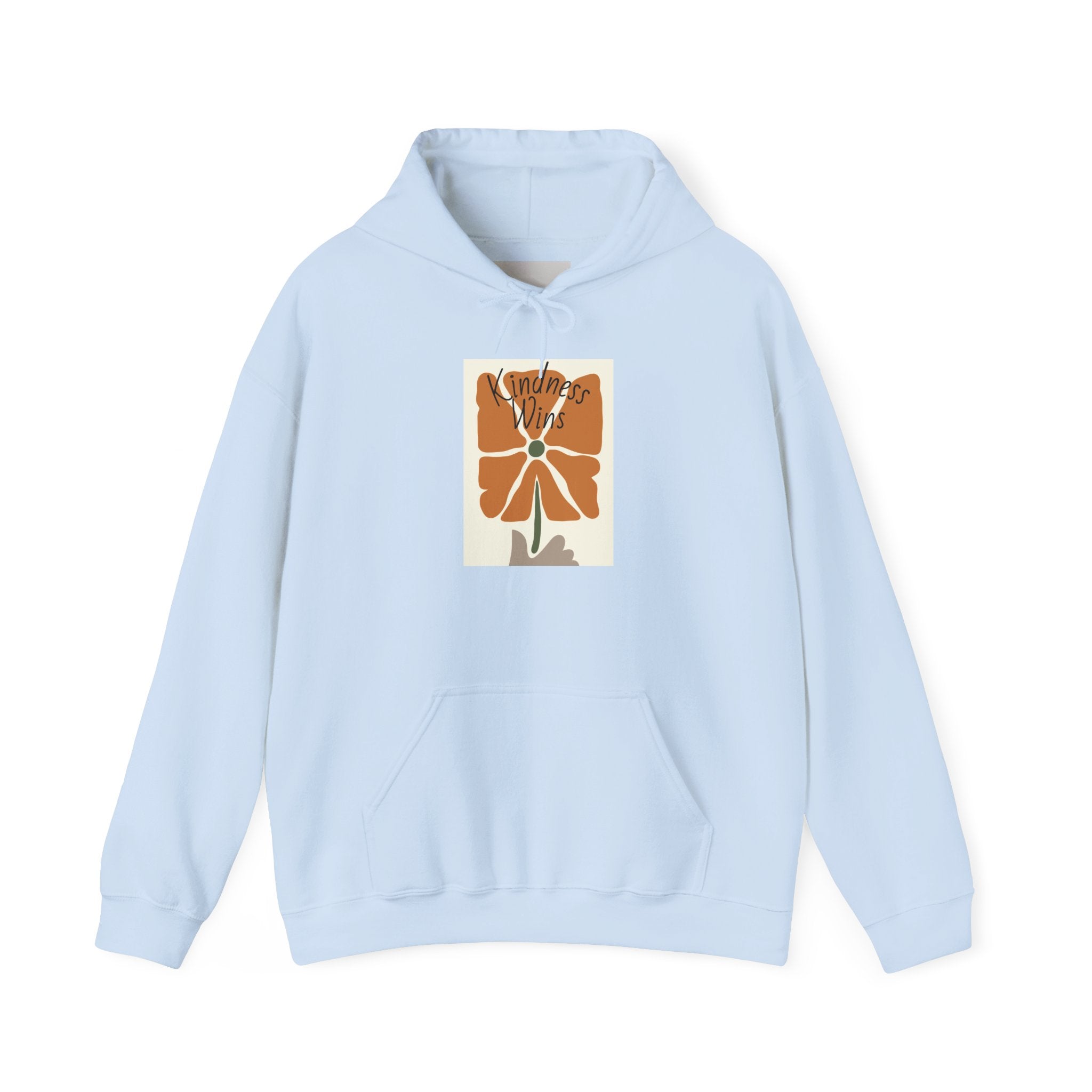 Hoodie — Autumn Bloom Floral Graphic "Calm in Color" Sweatshirt