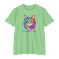 Colorful Cat T-Shirt — "Life in Full Color" Vibrant Rainbow Kitty Tee
