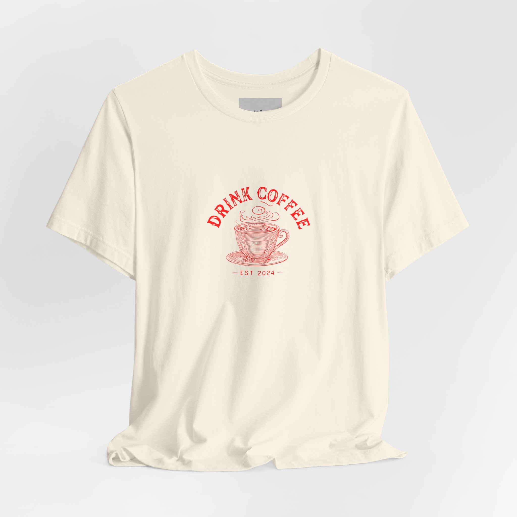 Coffee Lover Tee — "Drink Coffee" Vintage Cup Graphic T-Shirt