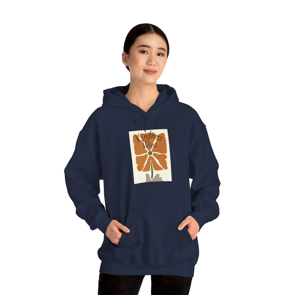 Hoodie — Autumn Bloom Floral Graphic "Calm in Color" Sweatshirt