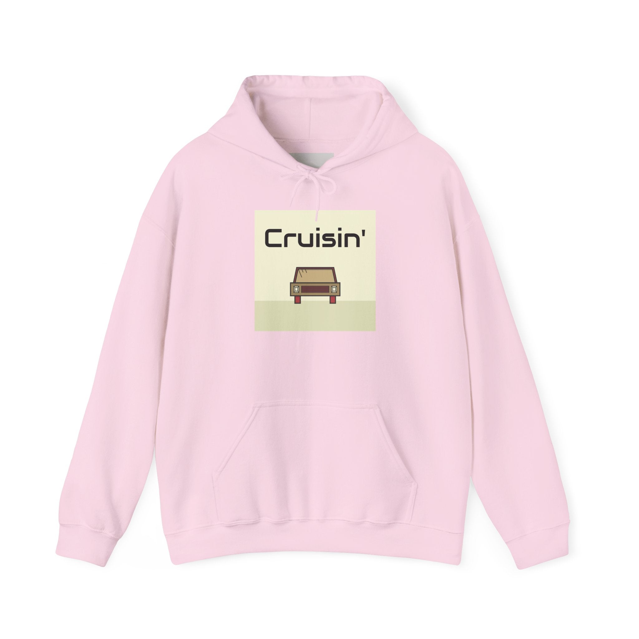 Cruisin' Retro Car Hoodie – Vintage Drive Graphic Sweatshirt