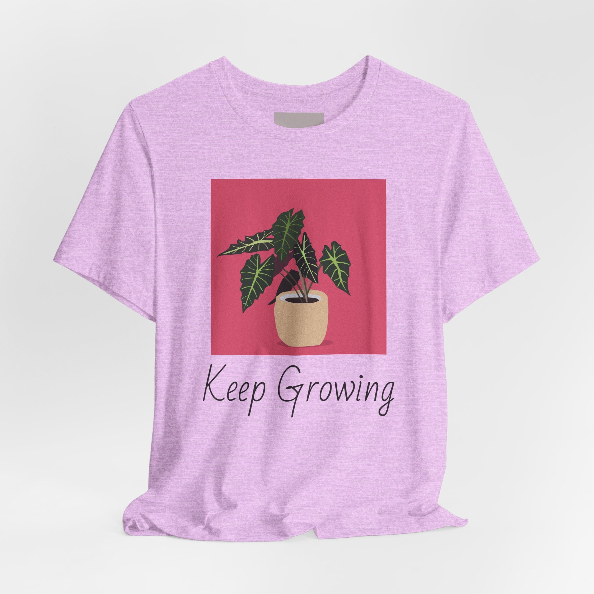 Keep Growing Plant Tee — Botanical Graphic T‑Shirt
