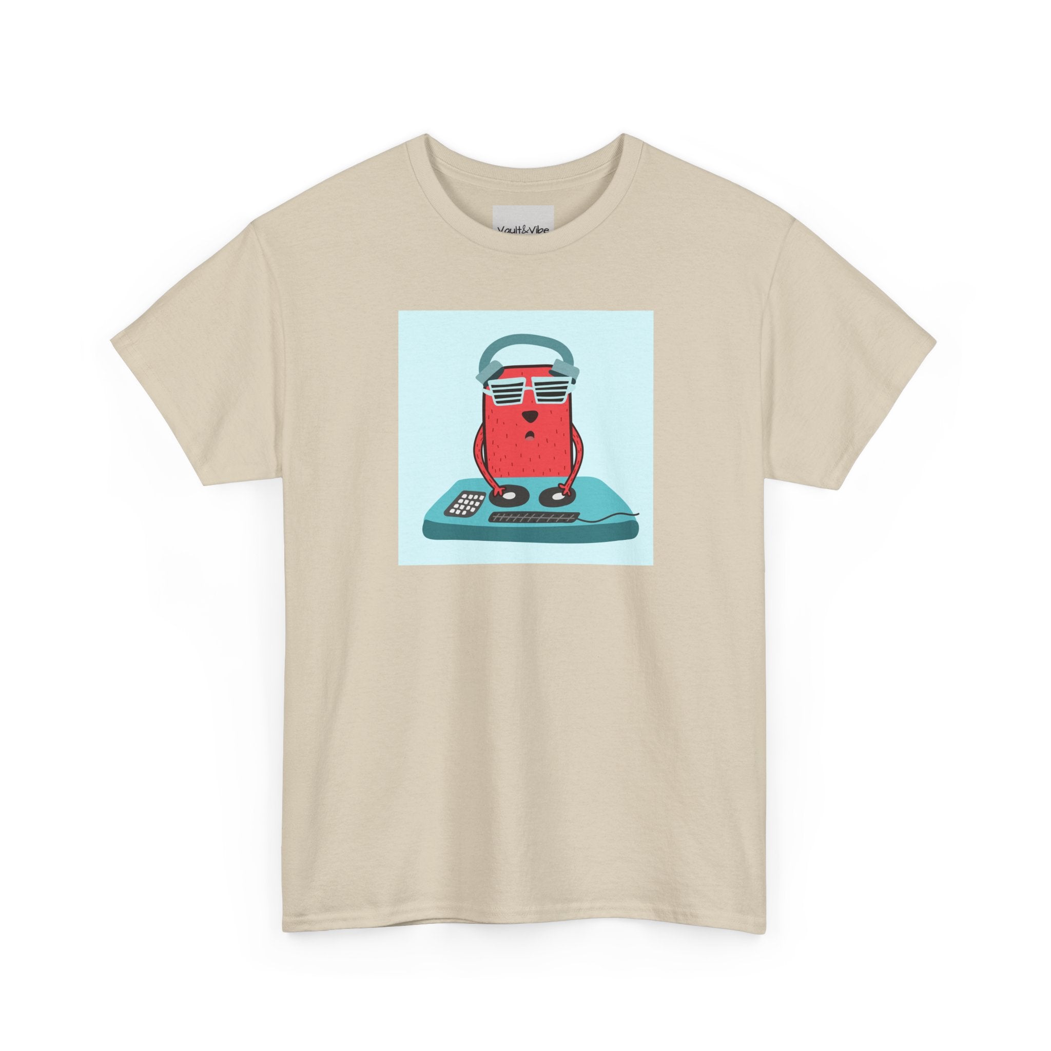 Retro DJ Dog T-Shirt — Funny DJ Dog Tee
