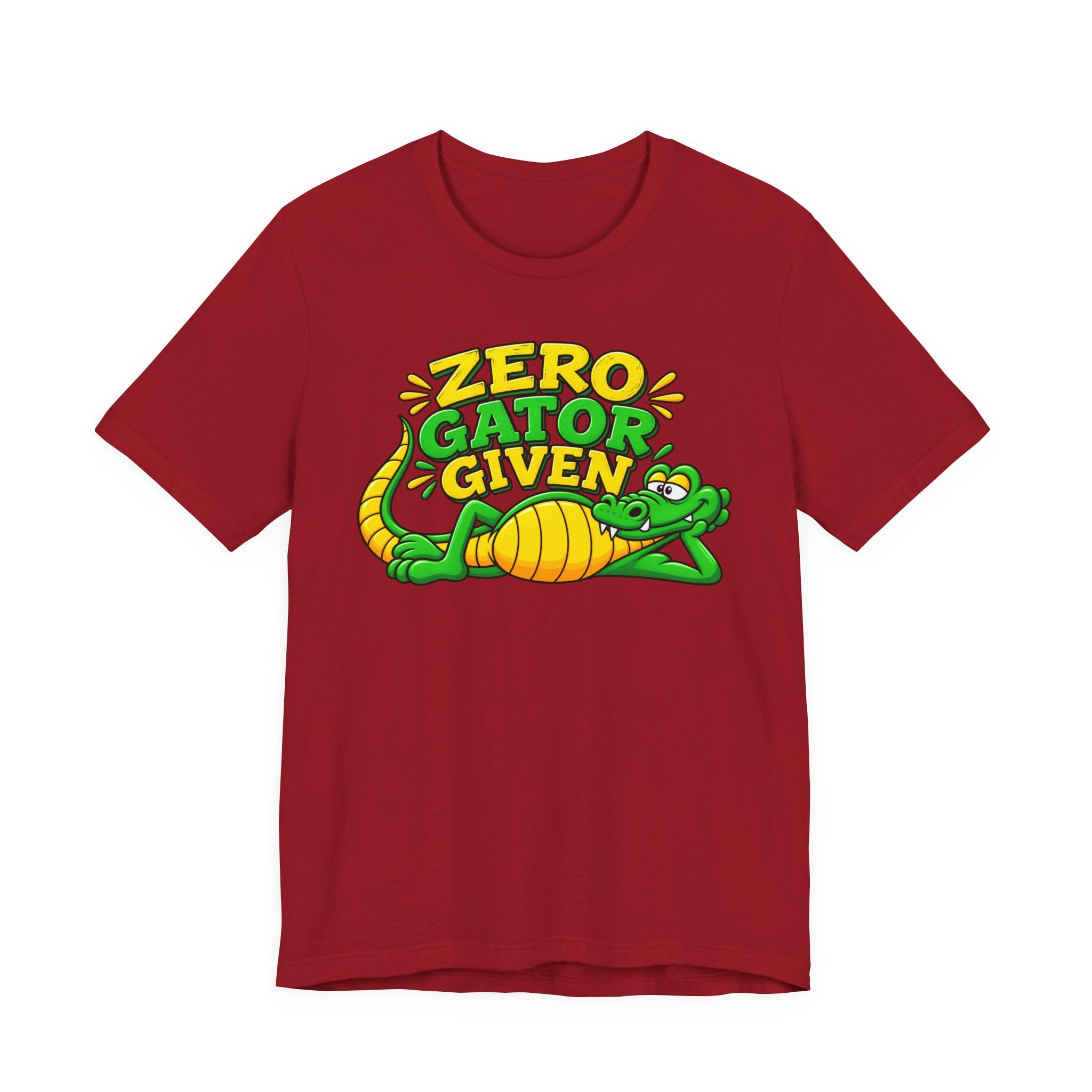 Zero Gator Given T-Shirt – Funny Alligator Graphic Tee