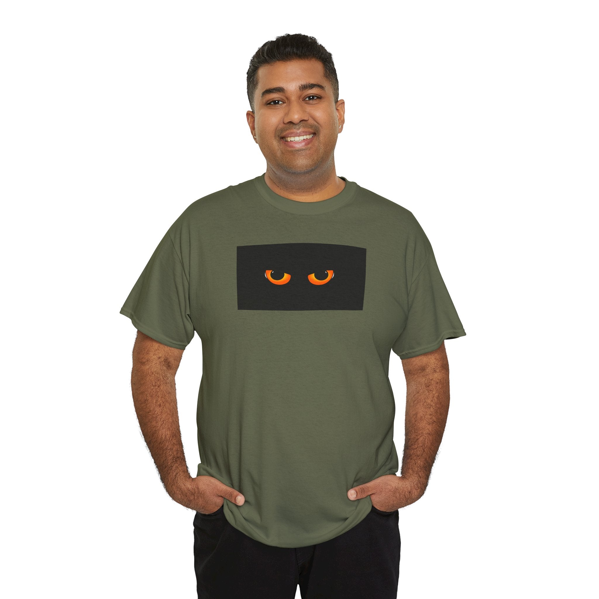 Halloween Orange Eyes Tee