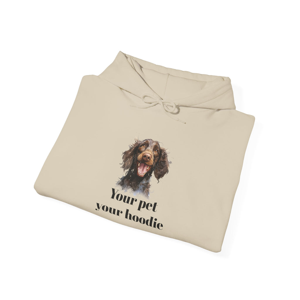 Personalized Pet Hoodie - "Your pet your hoodie" Custom Dog Portrait Sweatshirt