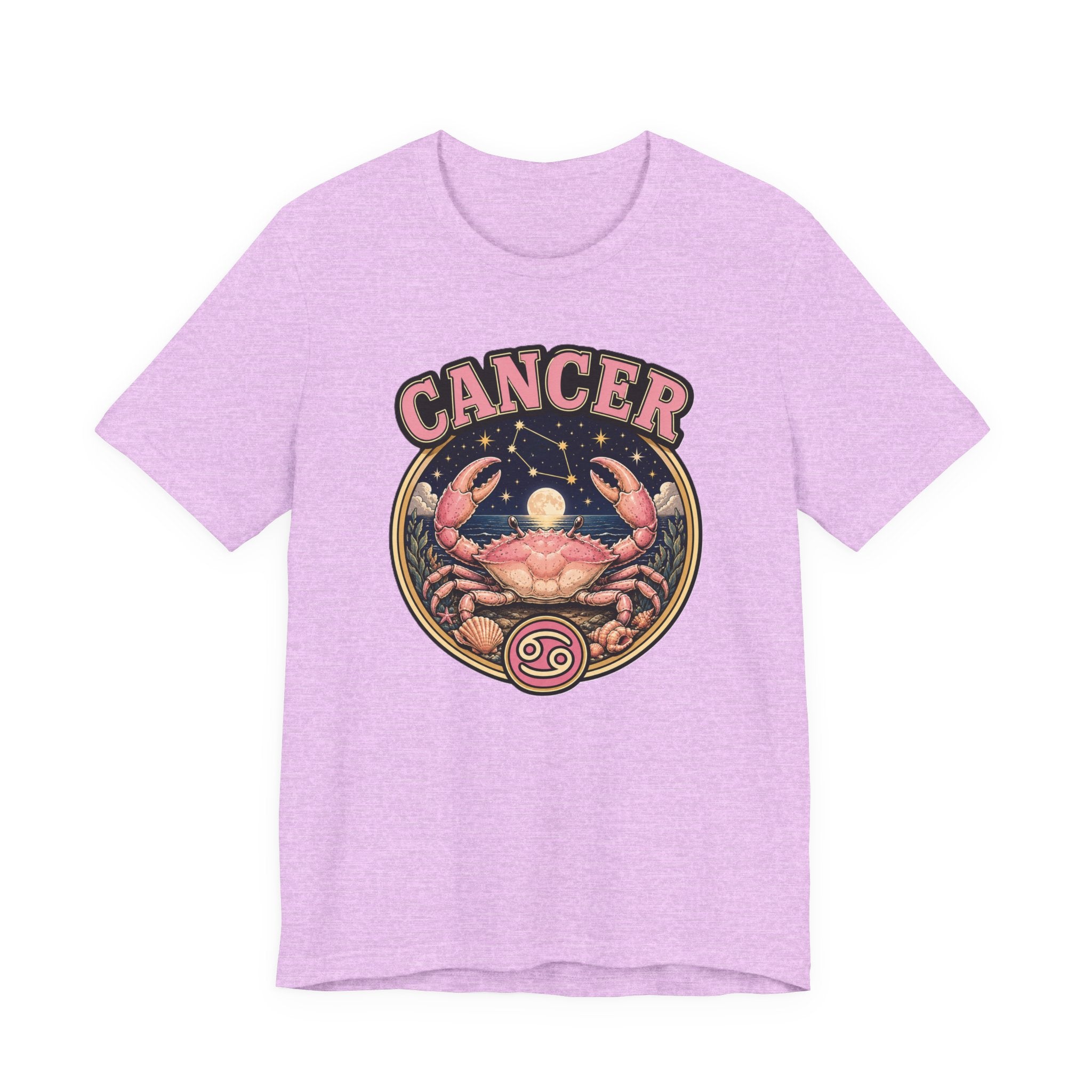 Cancer Zodiac T-Shirt — Retro Crab Astrology Tee