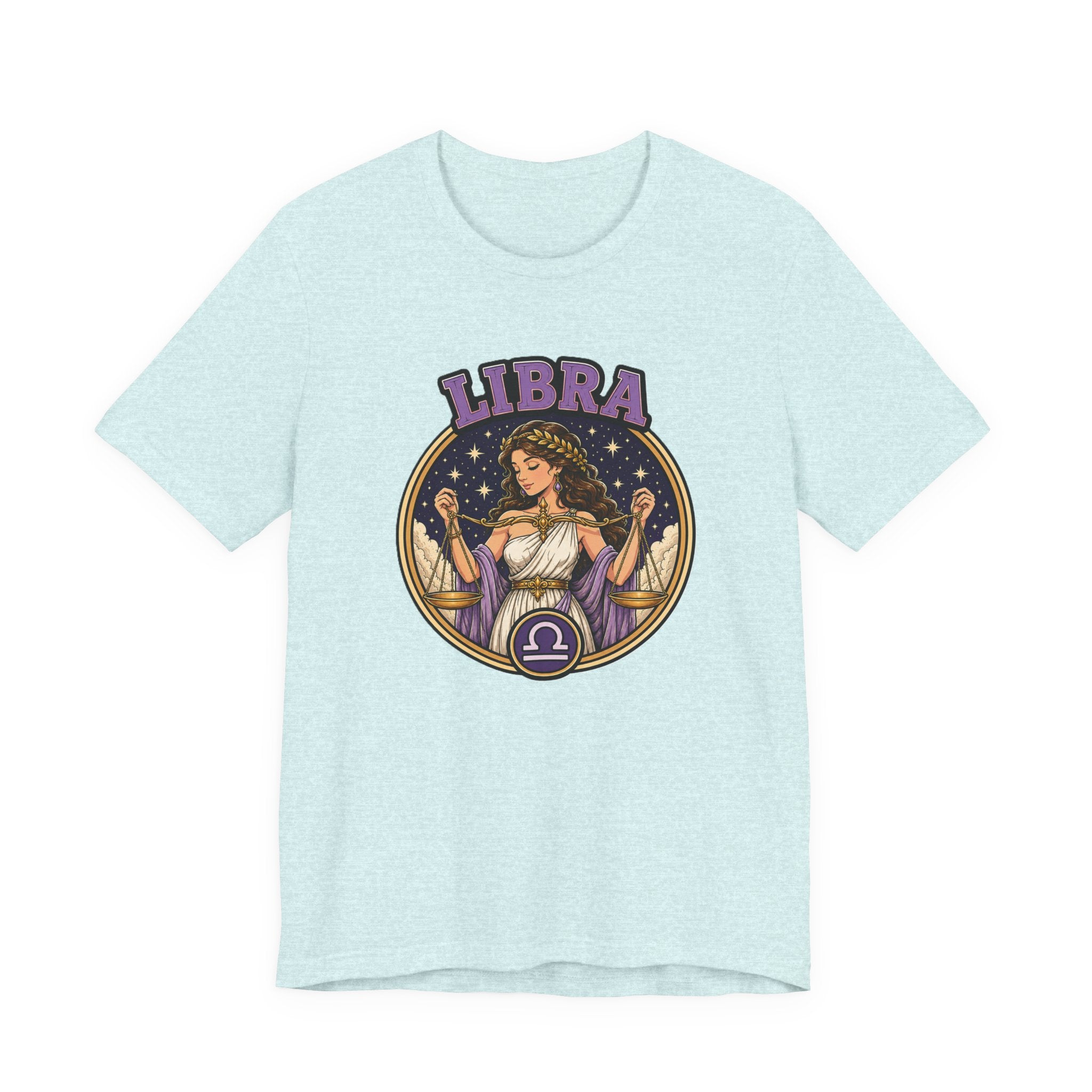 Libra Zodiac T-Shirt – Vintage Scales Astrology Tee