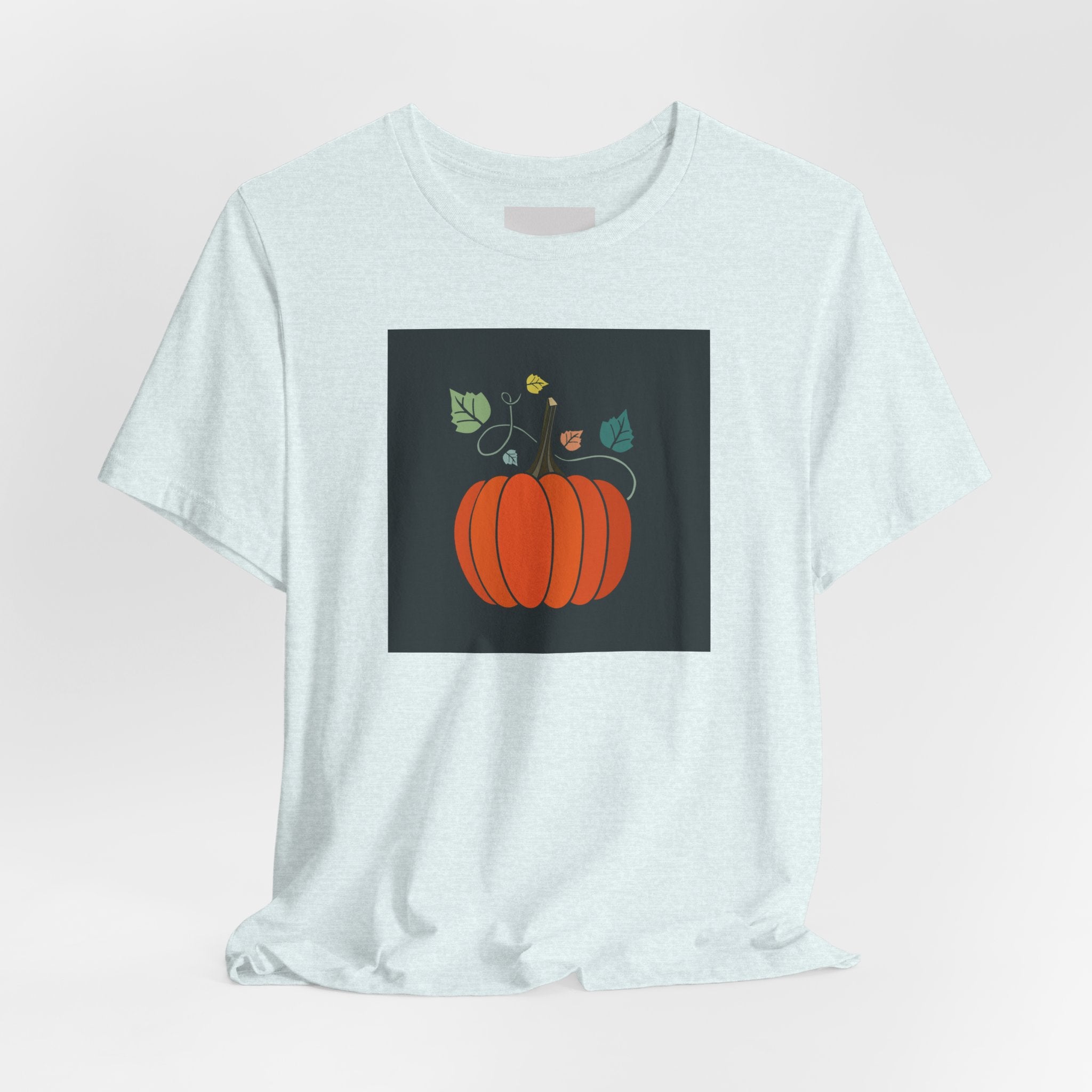 Pumpkin Illustration Tee — Autumn Pumpkin Graphic T-Shirt