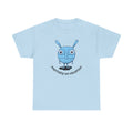 MENTALLY ON VACATION T-Shirt — Cute Blue Cartoon Character Tee
