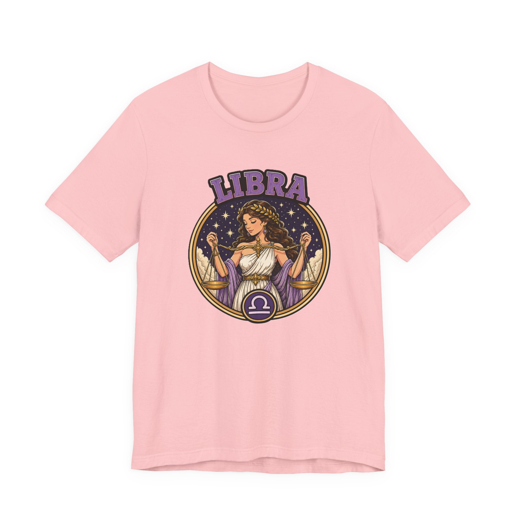 Libra Zodiac T-Shirt – Vintage Scales Astrology Tee